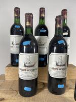 6 bouteilles Château Beychevelle, Grand Vin 1991, Saint-Julien