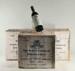 3 cartons de 12 bouteilles chacun La Rose Pauillac 1975...