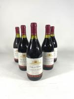 6 bouteilles Cellier de Bellevue, Côtes du Rhône