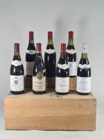 7 bouteilles de Pommard dont : 
- Pommard 1er Cru...