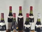 7 bouteilles de Pommard dont : 
- Pommard 1er Cru...