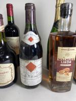 Lot de 20 bouteilles diverses comprenant : 
- Chardonnay L'aurore...