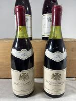 4 bouteilles de Vosne-Romanée dont : 
- 2 x Gros...