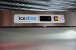 Armoire réfrigérée ICE SHOP en inox brossé ouvrant à 2...