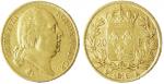 Louis XVIII, 20 Francs buste nu 1816 A Paris, 6.45...