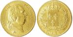Louis XVIII, 40 Francs  1818 W Lille, 12.90 Gr,...