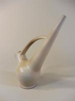 MAUREL René (1910-1986)  :Vase gargoulette en céramique grise signée...