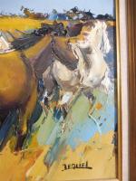 JEQUEL Christian (né en 1935) : Les chevaux, HST, SBG,...