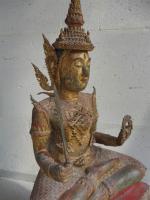 THAILANDE, Ratanakosin - Début XXe siècle
Statuette de bouddha en bronze...