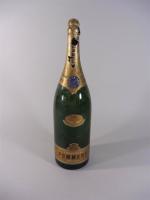 Jéroboam de champagne POMMERY Brut millésimé 1982  ( manques...