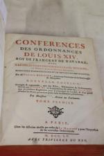Droit - Bornier : Conférences des Ordonnances de Louis XIV
Paris,...