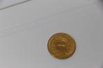 Pièce de 20 lires en or. 1831. 6.4 gr