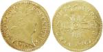 Double Louis d'or aux 8 L et insignes, 1702 O...