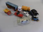 corgi toys gb 9 modeles dont camions et voitures etats...