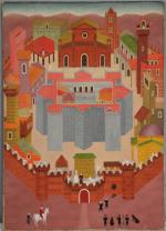 Philip CASTLE (1929) " Vue de Venise ", huile sur...