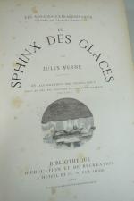 Jules VERNE : Le Sphinx des glaces, Collection Hetzel, un...