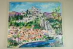 GRAC Yvon (Né en 1945) : La citadelle de Sisteron...