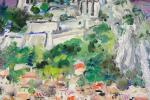 GRAC Yvon (Né en 1945) : La citadelle de Sisteron...