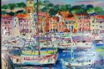 GRAC Yvon (Né en 1945) : Saint-Tropez - Le port,...
