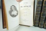 SEVIGNE (Marquise de) : Lettres.
Paris, Didot, 1853, 6 volumes petit in-8...