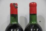 MEDOC Deux bouteilles de vin rouge  "Chateau la tour...