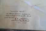 NERI Paul  (1910-1965): Communiqué officiel, gouache sur papier, titrée,...