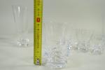 DAUM FRANCE : Service de verre en cristal modèle Sorcy...