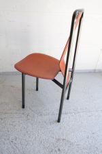 CASTIGLIONI Achille (1918-2002)  : Paire de chaises modèle Irma...