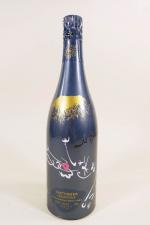 Bouteille de  Champagne TAITTINGER Collection année 1982 illustrée par...