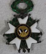 Médaille de la Légion d'honneur de 1870. (Accidents)