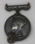 Médaille Victoria Regina Criméa de 1854, en argent. Poids net...