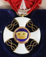 Ordre de la couronne : Croix de chevalier dorée et...