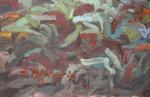 Jacques PELLEGRIN (1944-2021) "Paysage" Huile sur toile signée en bas...