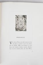 SUARÈS, André. "Cressida". Paris: Emile-Paul, 1926. In-4; nombreuses gravures sur...