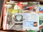 MAGAZINES (1 caisse) dont revue "Rail et Transports", "Ville et...