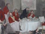 GRANT. E. "The Melton Breakfast", lithographie par LEWIS. 57 x...