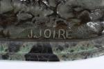 JOIRE, Jean (1862-1950). Cheval au galop. Bronze à patine verte...