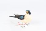 SYLVESTRIE - Oiseaux : Bergeronnette (petite egrenure au bec) ;...