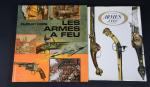 ENSEMBLE de quatre volumes sur le thème des armes :
"Carabines...