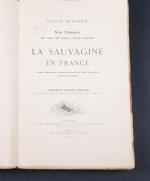 TERNIER Louis. "La sauvagine en France", Paris Emonet, Dupuy, 1922....