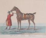 VERNET Carle (1758-1836). "Tout acier" et "Un cheval de chasse...