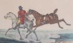 VERNET Carle (1758-1836). "Tout acier" et "Un cheval de chasse...