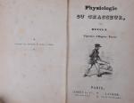 DEYEUX. Th. "Physiologie du chasseur", vignette Eugène Forest, petit in-12,...