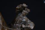 ILLIERS Gaston (d') (1876-1932). "Etalon autorisé", 1909, bronze à patine...