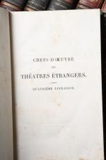 (THÉÂTRE). 
Chefs d'oeuvres du Théâtre étranger. 
Paris: Ladvocat, 1822-1823. 
25...