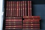 MORAND, Paul. 
Ensemble de 25 volumes reliés, dont cinq volumes...