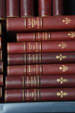 MORAND, Paul. 
Ensemble de 25 volumes reliés, dont cinq volumes...