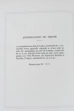 LA FONTAINE. 
Fables. Illustrées d'aquarelles originales par Jacques Touchet. 
Paris:...