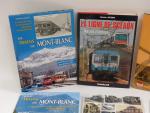 "Les trains du Mont-Blanc" par J.P. Gide et J. Banaudo,...