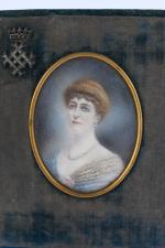 AUBER. E. vers 1900. "Portrait de la duchesse de Vendôme...